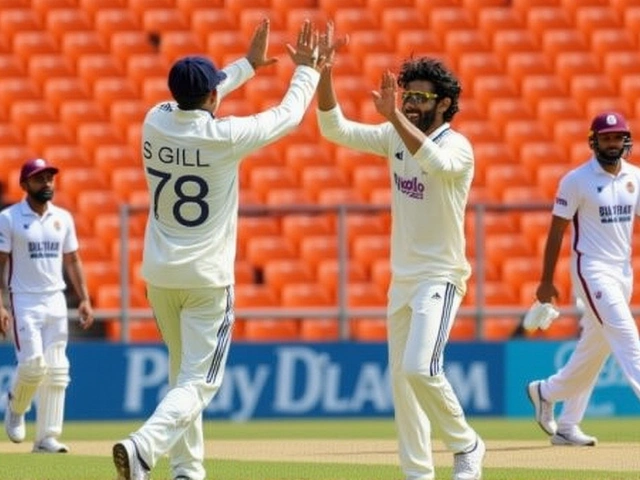 India crush West Indies by an innings and 140 runs in Ahmedabad Test